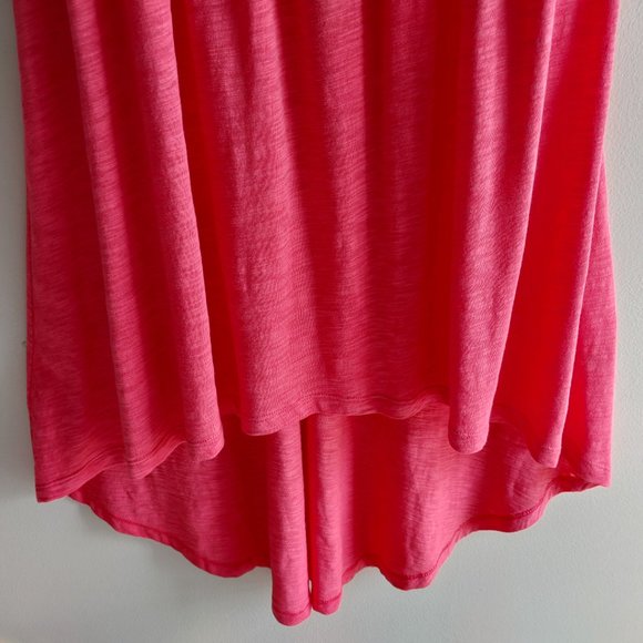 Express Coral Strapless Hi-Low Flowing Tube Top Dress NWT - Picture 3 of 10